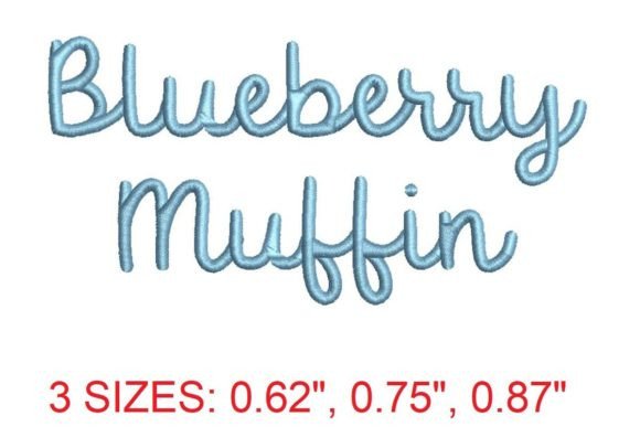 Blueberry Muffin Embroidery Font: An Honest Designer Review