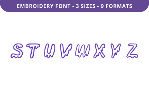Drippy Ghost Font Uppercase S to Z: A Merch Designer’s Review