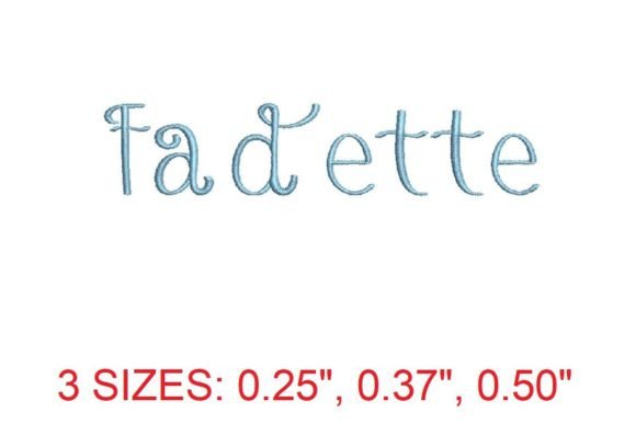 Fadette Embroidery Font: Elegant & Whimsical Branding