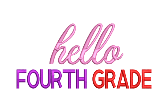 Hello Fourth Grade