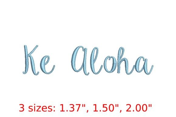 Ke Aloha Font: Graceful, Not Fragile
