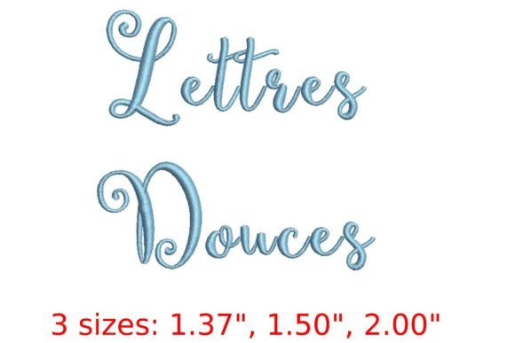 Lettres Douces Font: A Seasonal Embroidery Designer’s Review
