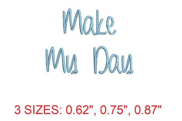 Make My Day Font: A Seasonal Embroidery Designer’s Honest Review