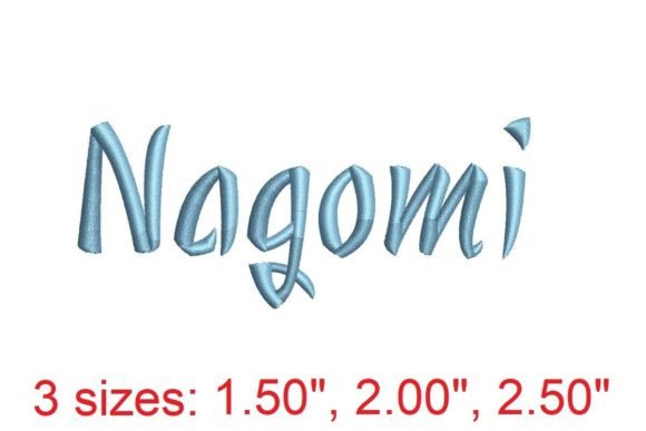 Nagomi Embroidery Font Review: Craft Fair Ready?