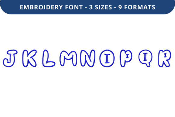 Pop That Bubble Font J to R: A Seller's Review