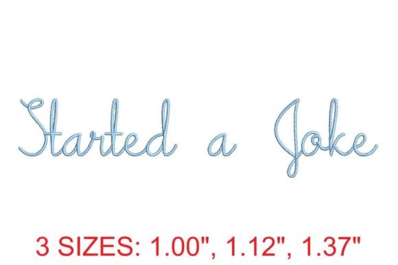 Started a Joke Embroidery Font – A Designer's Honest Review