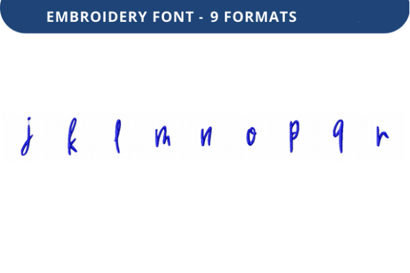 Under Secretary Font Lowercase J to R Review