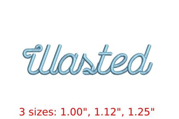 Wasted Font: Bold, Unconventional & Gift-Ready